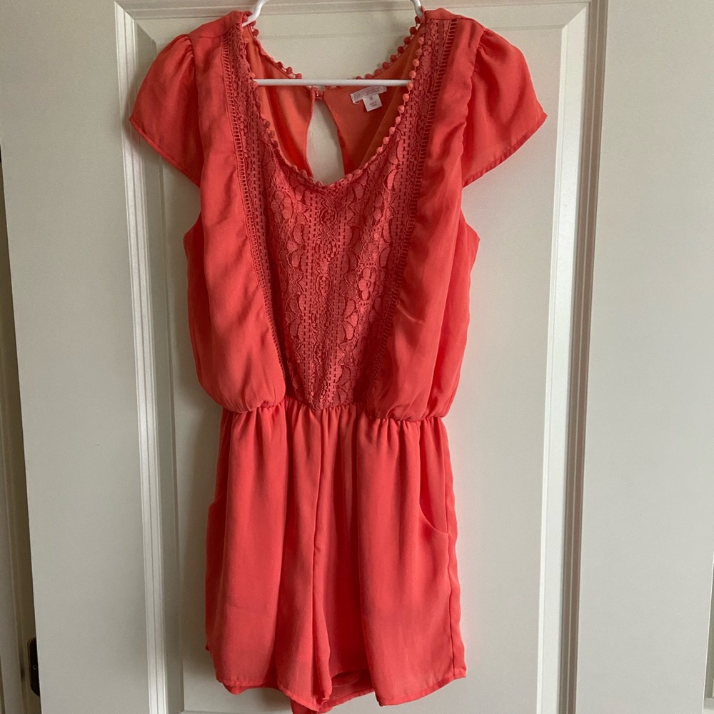 Coral romper